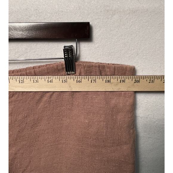 Christy Allen Women’s Linen Pant Size‎ L Waistband Button Front Made in USA - Picture 4 of 12